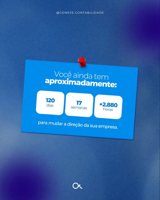 Post: você ainda tem 120 dias para mudar a direção da sua empresa